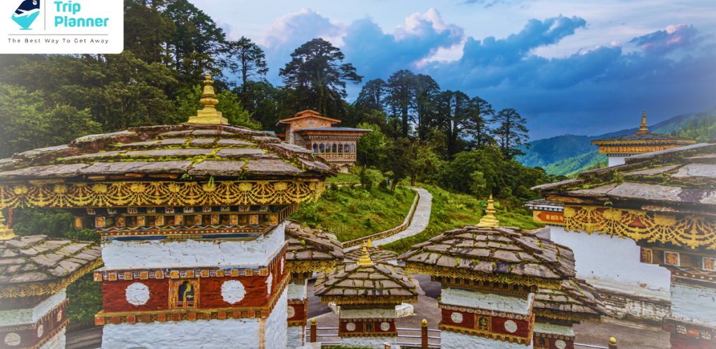 Dochula Pass in summer